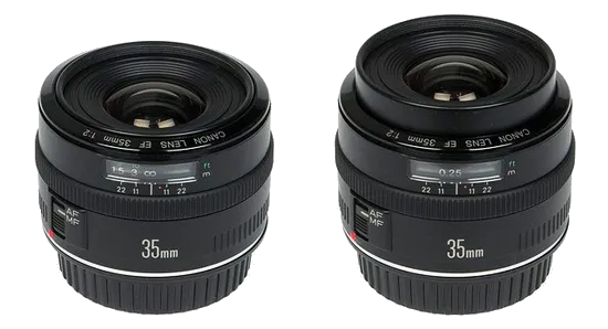 Ремонт объектива Canon EF 35 f/2 в Челябинске