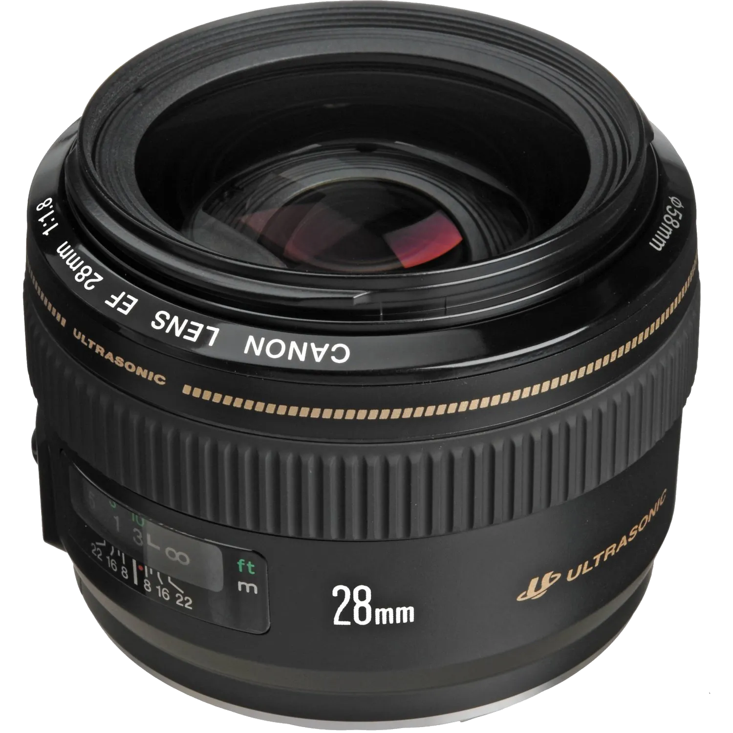 Ремонт объектива Canon EF 28mm f/1.8 USM в Челябинске