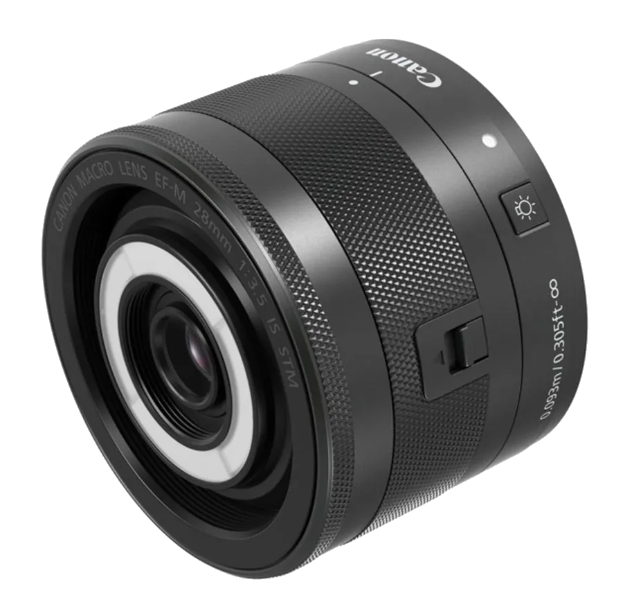 Ремонт объектива Canon EF-M 28mm f/3.5 Macro IS STM в Челябинске